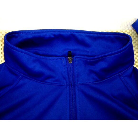 Pepsi Bottling Ventures Employee Workwear Blue Long Sleeve Pullover Shirt Small - Picture 9 of 9